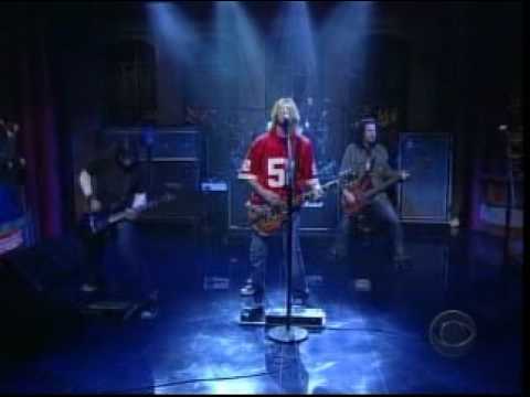 Puddle of Mudd - Away From Me (David Letterman)