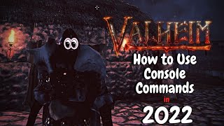 Valheim How to Use Console Commands in 2022!