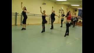 RockIt Dance - Rock and metal dancers - Stained Glass Cross by Down (student routine)