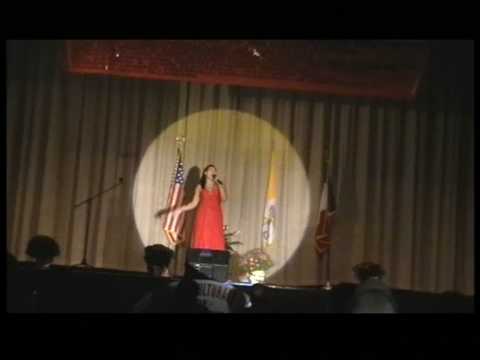 FESTIVAL DELLA CANZONE ITALIANA DI NEW YORK - PRIMA CLASSIFICATA - EDIZIONE 2009