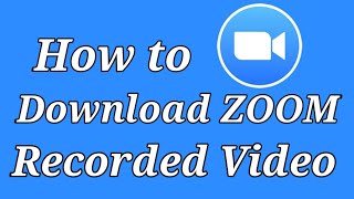 How to Download Zoom Recorded Video