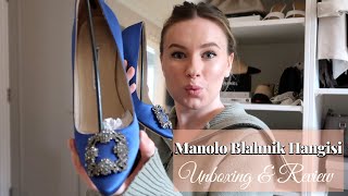MANOLO BLAHNIK HANGISI REVIEW AND UNBOXING | HOLLY GRIFFIN
