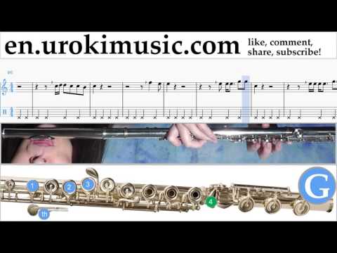 How to Play Flute Lorde - Supercut Tabs Part#2 um-i352