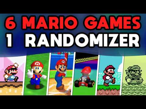 I Combined 6 Mario Games Into One Randomizer