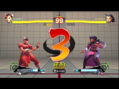Happy Medicine (Chun Li) vs  IsaiahStar (Rose) SSF4AE 2012 XBL Match