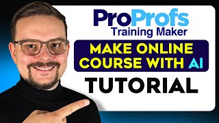 AIを使ったオンラインコースの作り方 ProProfs Training Makerチュートリアル