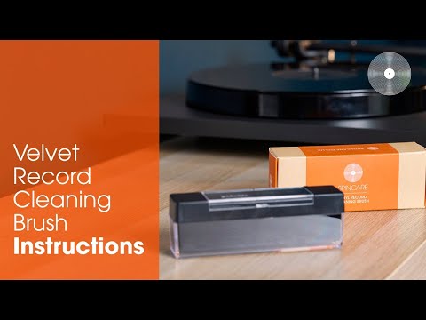 How to Use the SPINCARE Velvet Record Cleaning Brush - Step-by-Step Guide