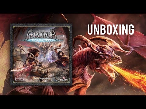 Arena: The Contest (Dragori Games) / Unboxing / Brettspiele