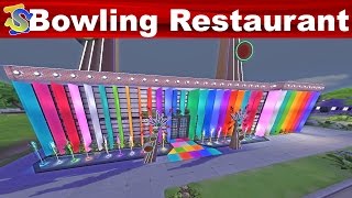 The Sims 4: Speed Build | Bowling Restaurant