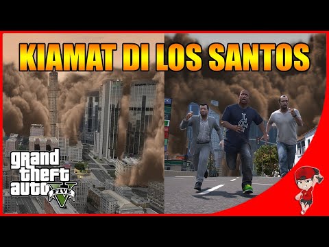 NGERI BANGET INI !! KIAMAT DI LOS SANTOS !! - Reaction Moment