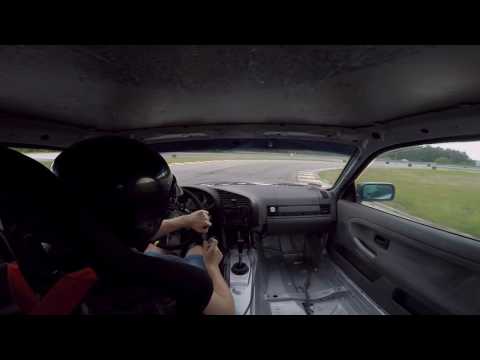 Paweł Gonciarz BMW E36 3.0 SuperOES 6 Runda Tor Kielce 24.06.2017 onboard