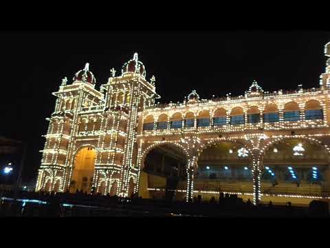 SULABHA ACADEMIC ENGLISH Channel-Mysore Palace on the night of AYUDHA PUJA-DASARA-2022