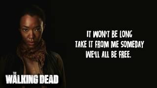 Donny Hathaway - Someday we&#39;ll all be free Lyrics (The Walking Dead S07 E16 Sasha Song)