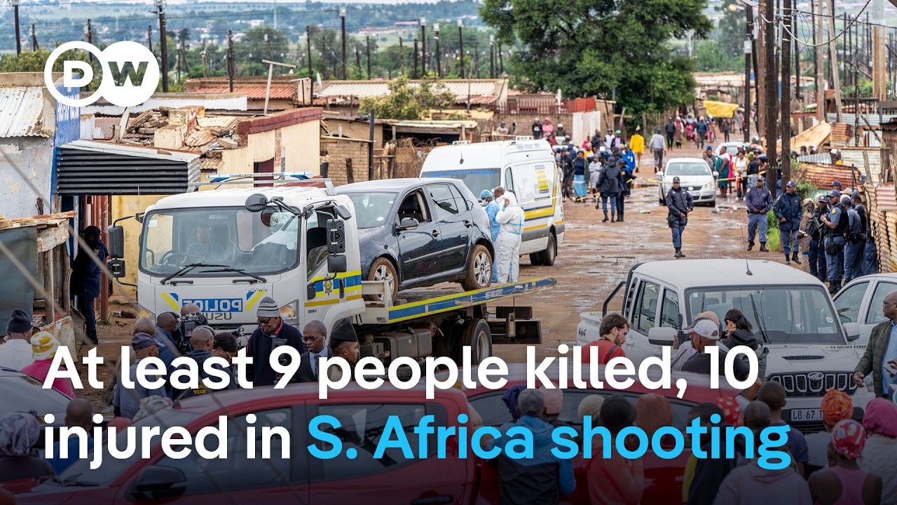 Mass shooting at tavern outside Johannesburg: Manhunt for assailants underway | DW News