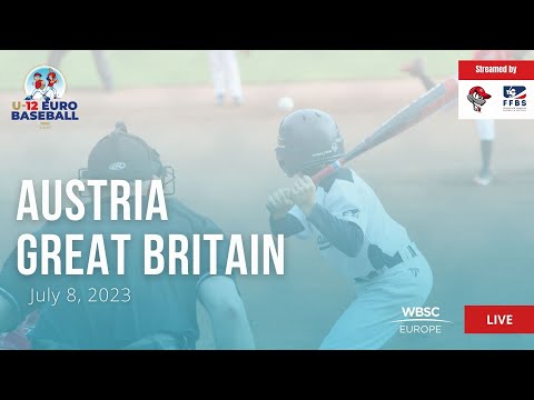 13 U-12 Baseball European Championship: Austria VS Great Britain