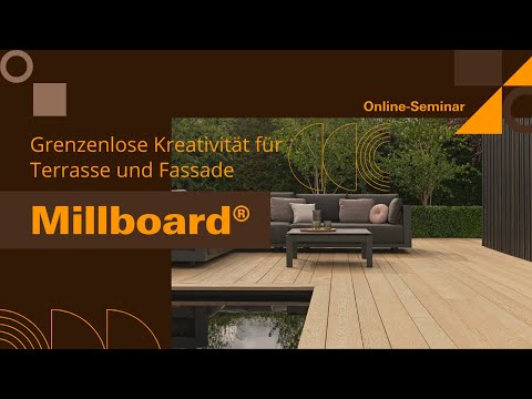 Millboard®️ - Grenzenlose Kreativität für Terrasse und Fassade