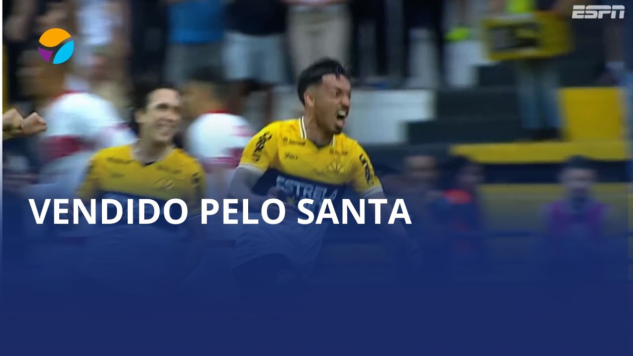 Vendido pelo Santa. Gui Lobo faz o 1º gol com a camisa do Criciúma