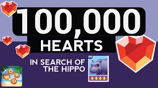 Spending 100,000 Hearts on Hippo. Wordscapes S1E08