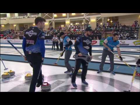 Carruthers with a great double run to win the third