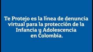 Reporte situaciones que afectan a menores de 18 años en #TeProtejo