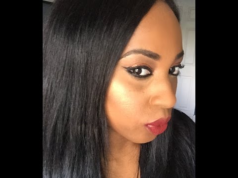 Classic Red Lipstick Tutorial. My Urban League Ready Look.