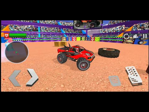 real monster truck demolition derby crash stunts -wreckfest uk banger racing 2019 | android game #1