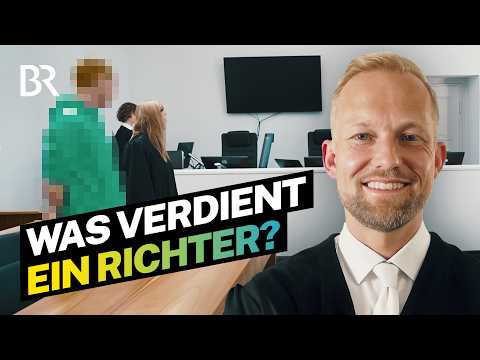 Richter statt Anwalt trotz weniger Gehalt: Karriereweg mit Jurastudium I Lohnt sich das? I BR