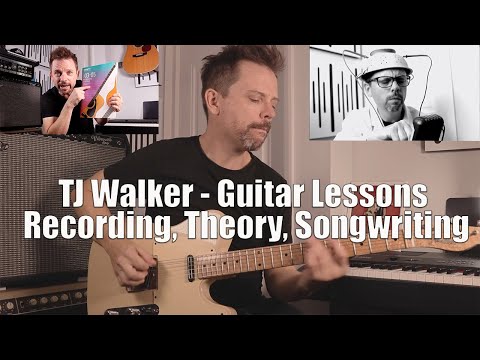 TJ Walker's Guitar Channel - Lessons, Recording, Production, Theory, Songwriting, Free Tab