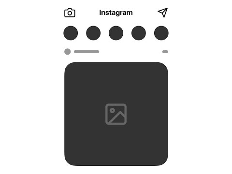 Instagram Home Screen - RecreateCode - SwiftUI