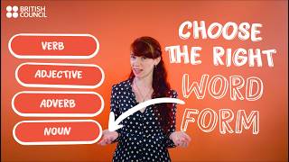 How to turn one English word into five – a Mini English Lesson