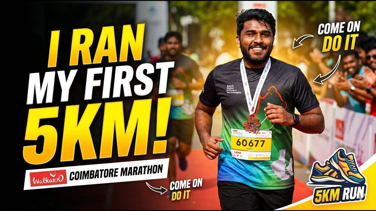 Coimbatore Marathon 2025 | POV: You ran your first marathon