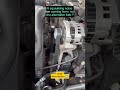 squeaking noise coming from the alternator belt ??