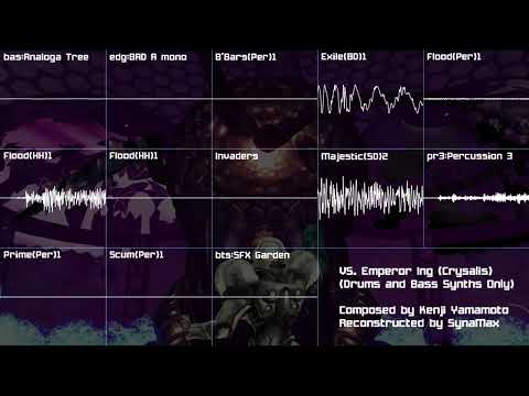 Metroid Prime 2 - VS. Emperor Ing (Crysalis) (Drums and Bass Synths Only)
