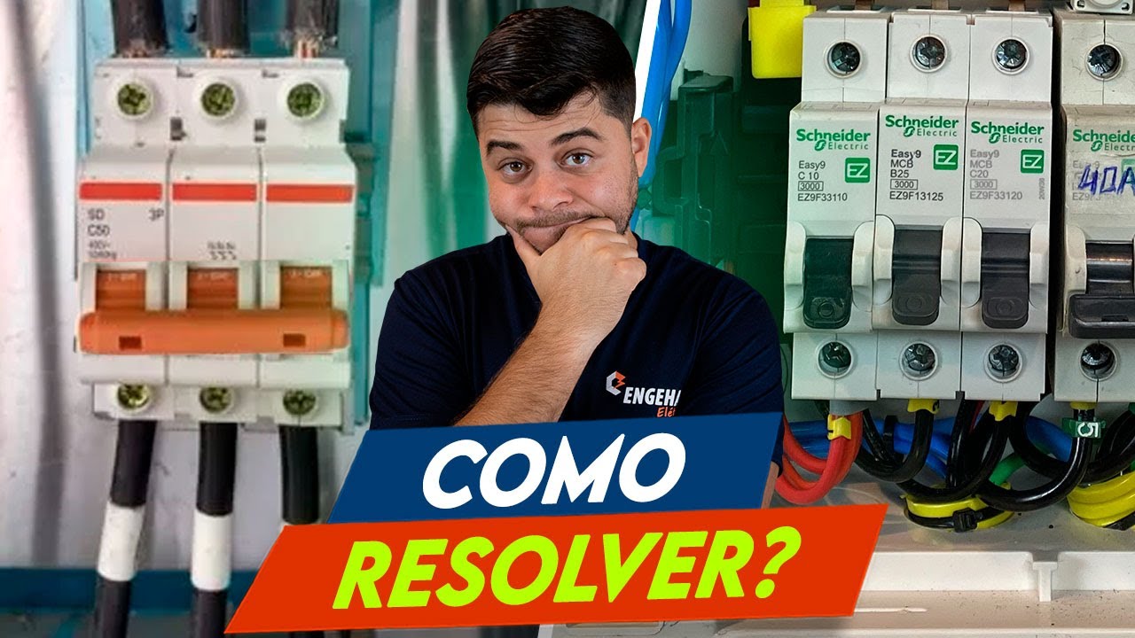 Disjuntor do "PADRÃO" desarmando antes do DISJUNTOR do QDC? 😱⚡