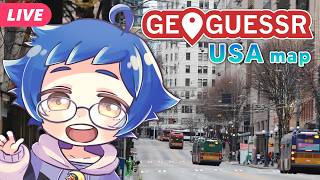 【🔵#GeoGuessr】なんど遊んでも楽しい！アメリカマップ【夜更坂しん】