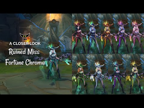 Ruined Miss Fortune Chromas
