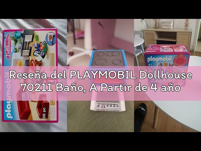Vídeo relacionado con PLAYMOBIL Dollhouse 70211 Baño, A Partir de 4 años
