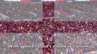 National Anthem: England - Jerusalem