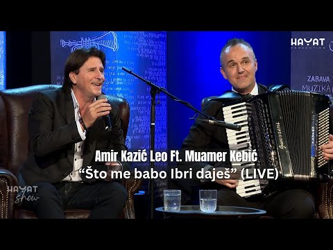 🎙️ Amir Kazić Leo ft. Muamer Kebić – Što me babo Ibri daješ (LIVE) | HP Show (21.06.2025)