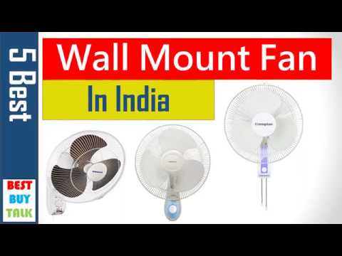 Top 5 best wall mounted fan