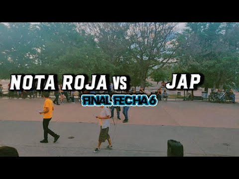 NOTA ROJA vs JAP: Final - BDLF Cuu - Fecha 6