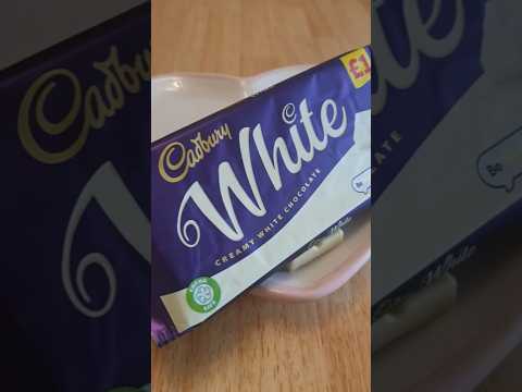 Cadbury White Chocolate Bar #shorts
