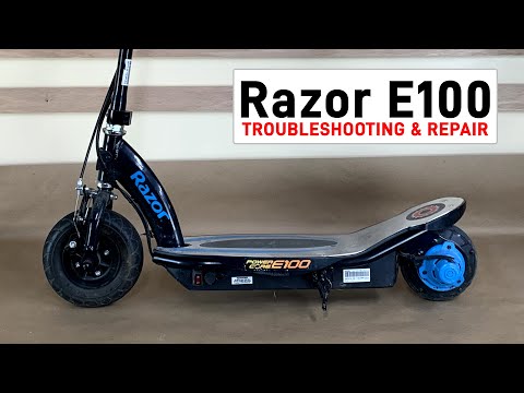 Razor E100 Scooter Troubleshooting and repair