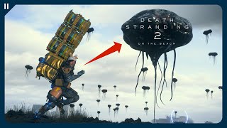 【デススト2】不気味すぎる巨大クラゲBTを利用して速達荷物を配送してみた【DEATH STRANDING 2】