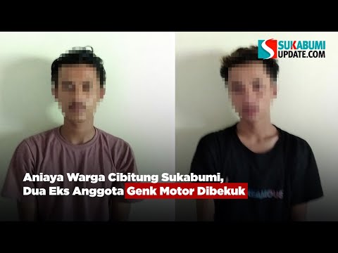 Aniaya Warga Cibitung Sukabumi, Dua Eks Anggota Genk Motor Dibekuk