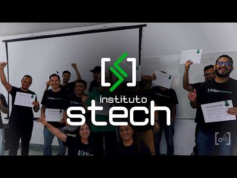 Capa do video institucional da Stech