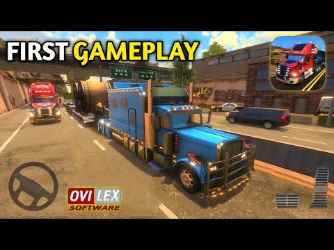 Truck Simulator USA Revolution - First Gameplay Video - YouTube