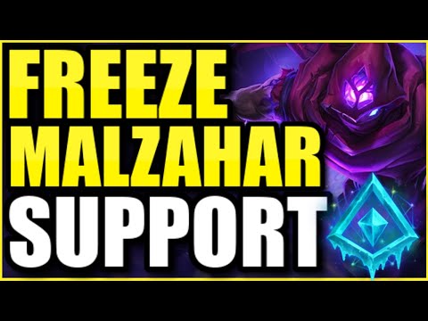 Never let them move again with PERMAFREEZE MALZAHAR SUPPORT! This is one chilly build ❄️