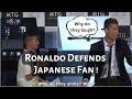 Cristiano Ronaldo Defends Young Japanese Fan Respect
