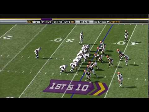 Adrian Peterson Spectacular 64-Yard Touchdown Run vs the Browns - 2009 || HD